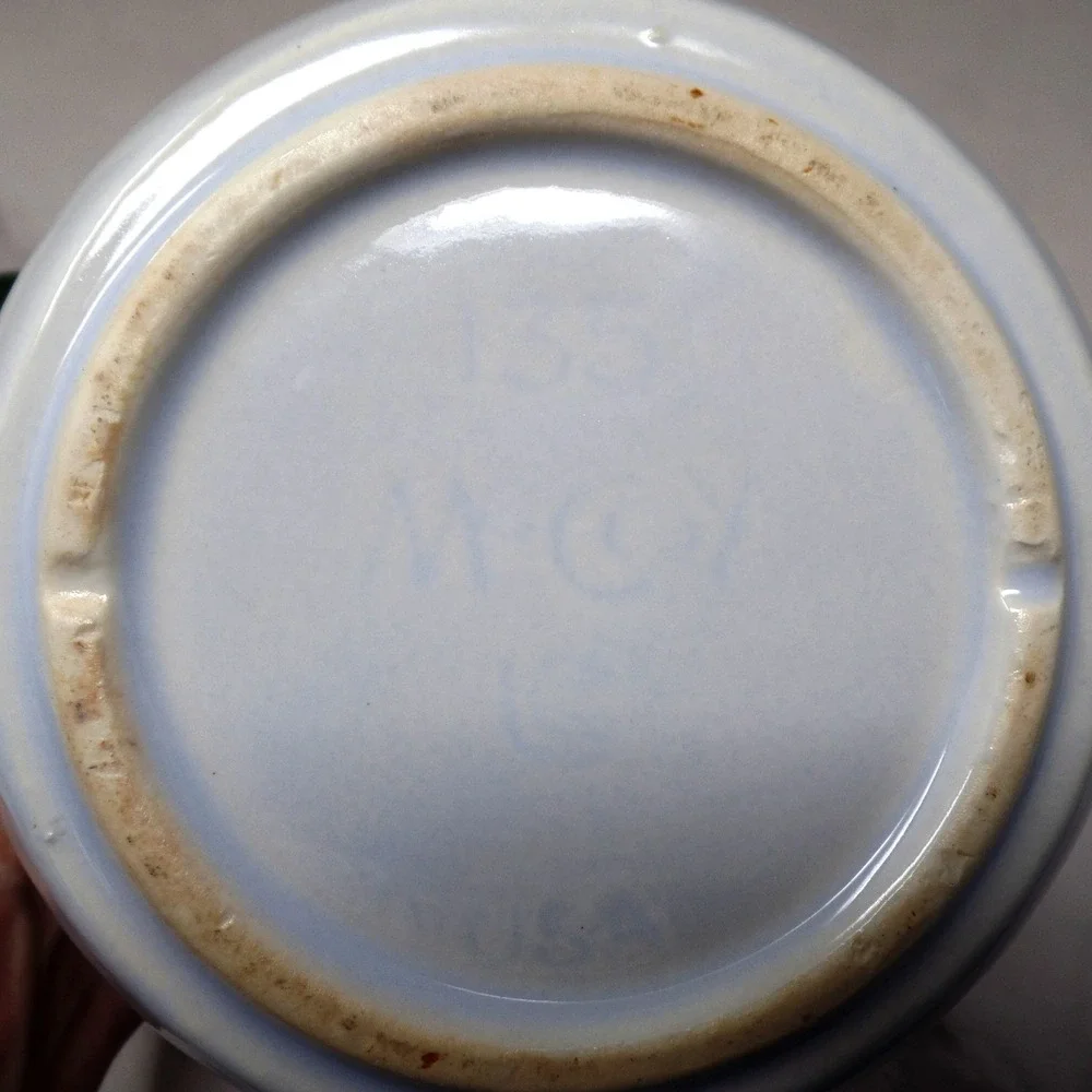 Vintage McCoy Strawberry Country Canister, Small #135 (1980s)
